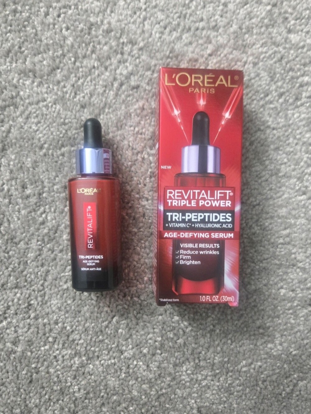 Loreal Revitalift Triple Power Tri-Peptides Serum NIB